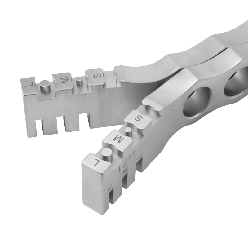 [DK]Pladebukker til knogleplader i EickLoxx Small, nærbillede